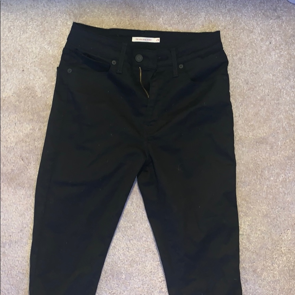 Black Levi jeans